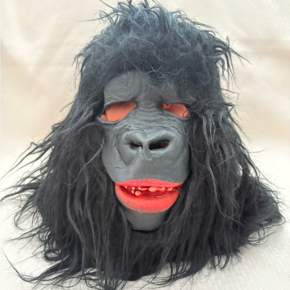 Vintage Gorilla Mask Halloween Costume